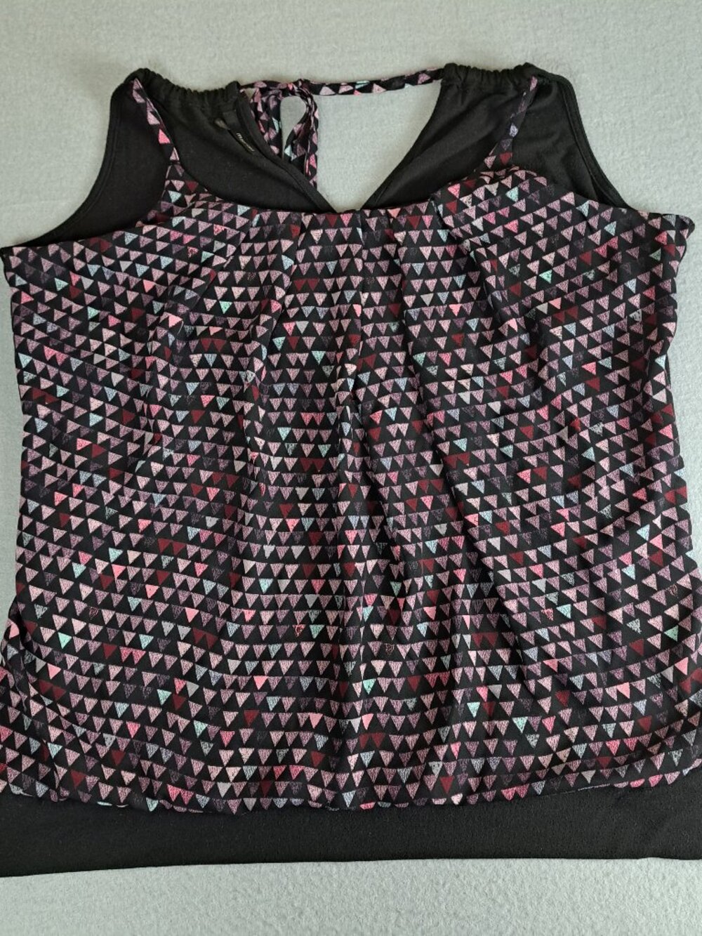 Womens Maurices Tank Top With Ties Large